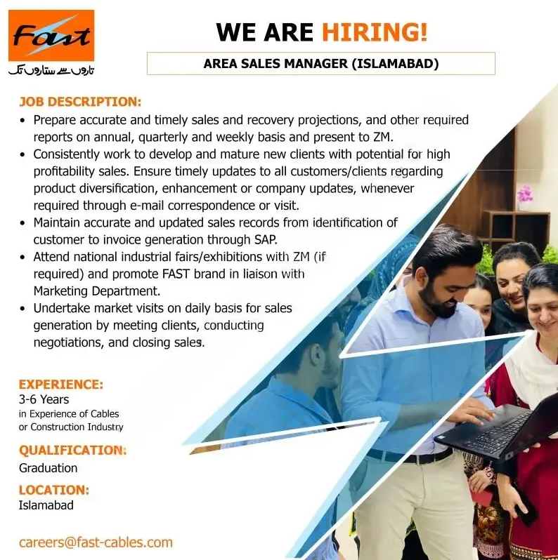 Fast Cables Limited Jobs