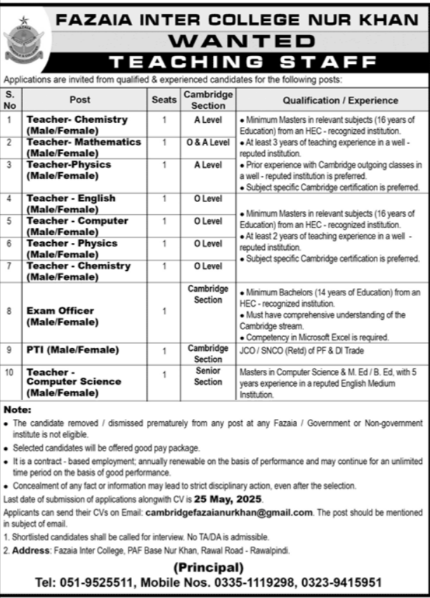 College Teaching Jobs