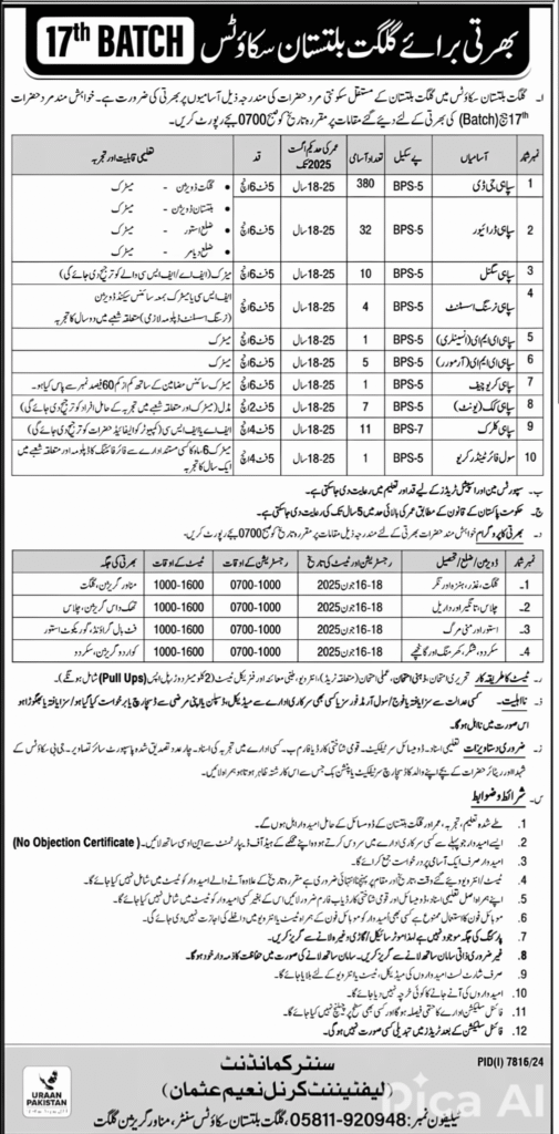 GB Scouts Jobs