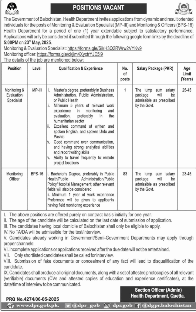 Healthcare Department Jobs 2025