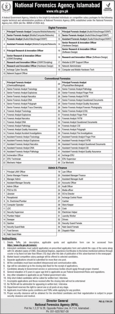 NFA Jobs